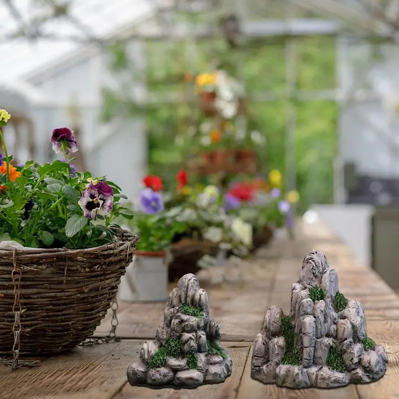 Miniatur Gunung Mini batu pals - Bonsai Rock Garden ulasan dan harga