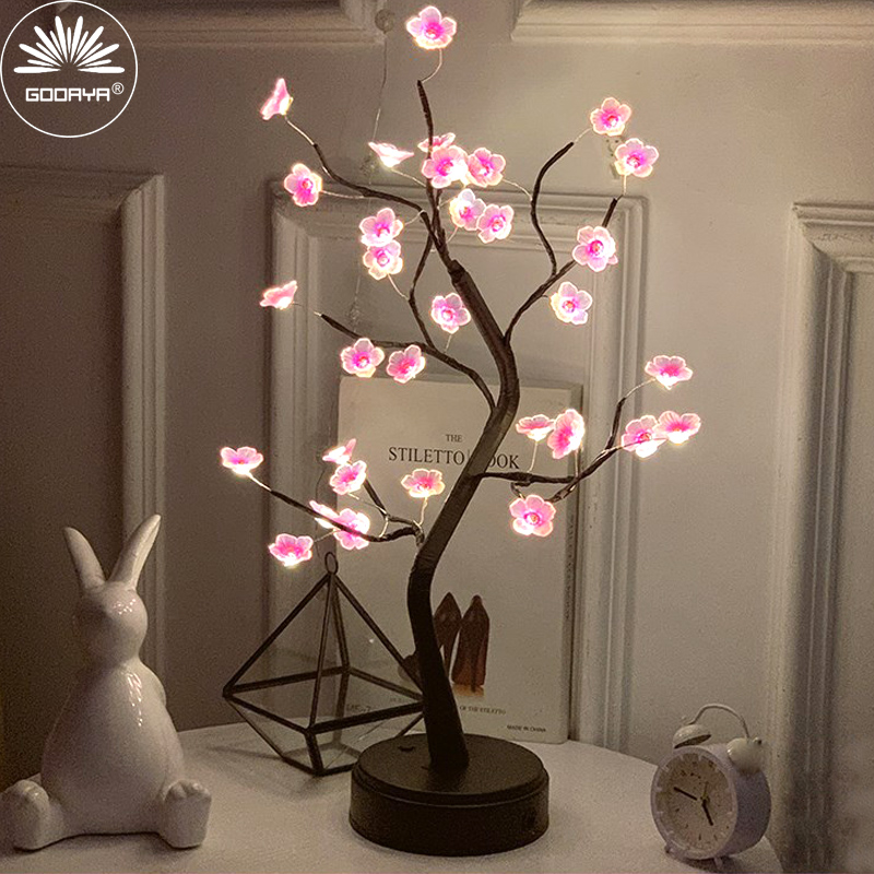 Lampu Malam Pohon Meja Sakelar - Bonsai Garden In Dc ulasan dan harga