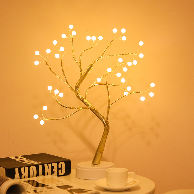 Lampu Malam Pohon Meja Sakelar - Bonsai Garden In Dc ulasan dan harga