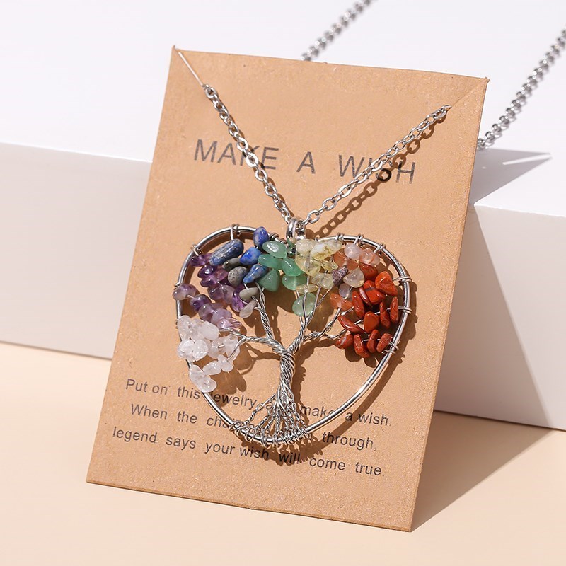 JD kristal alami chakra tujuh  - Bonsai Rock Garden ulasan dan harga