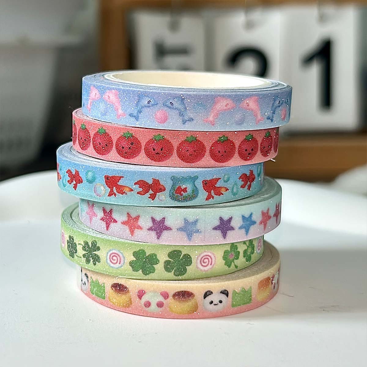 Selotip Washi Dekorasi Tomat L - Bonsai Rock Garden ulasan dan harga