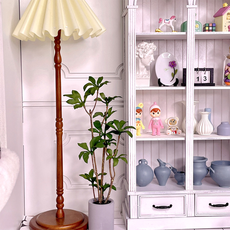 1:6 miniatur rumah boneka Pot  - Bonsai Gardenia ulasan dan harga