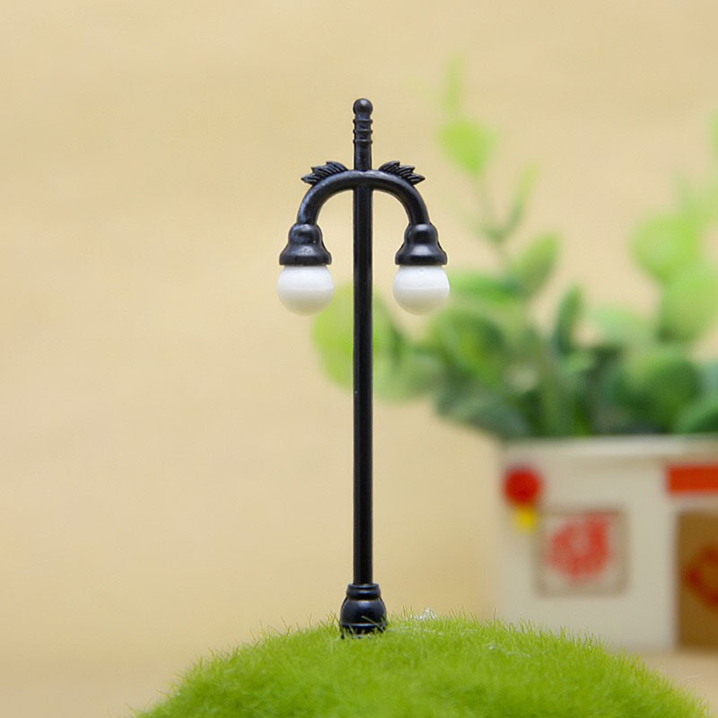 4Pcs Miniatur Lampu Jalan Mikr - Bonsai Gardenia ulasan dan harga