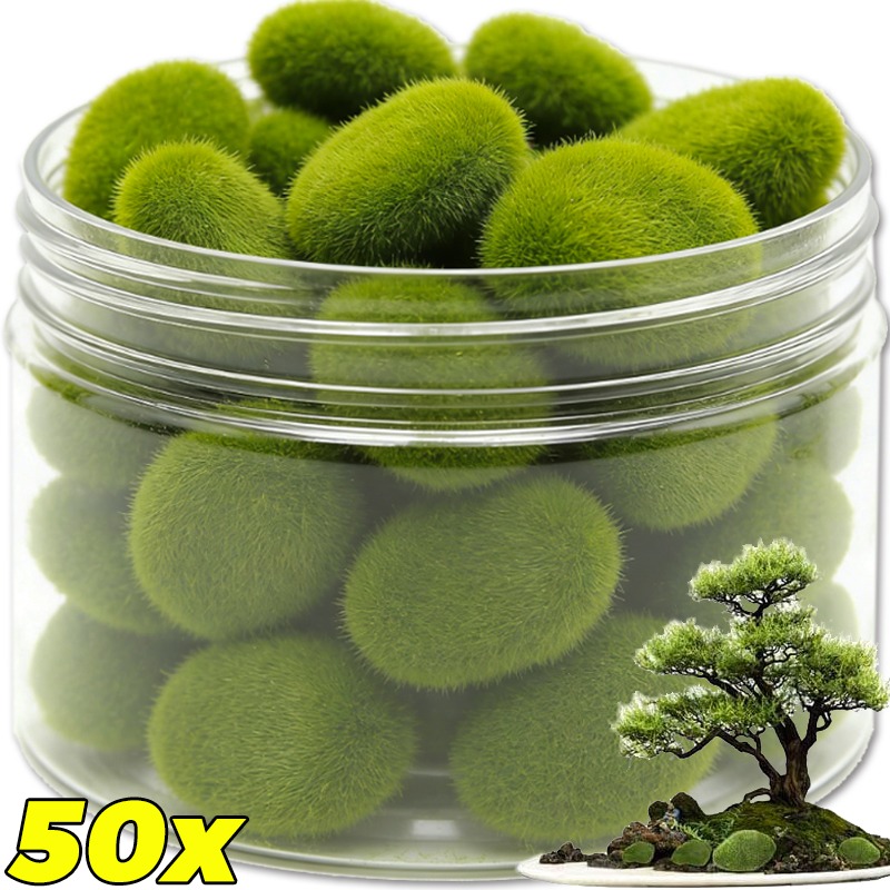 50/5 Buah Batu Lumut Busa Buat - Bonsai Rock Garden ulasan dan harga