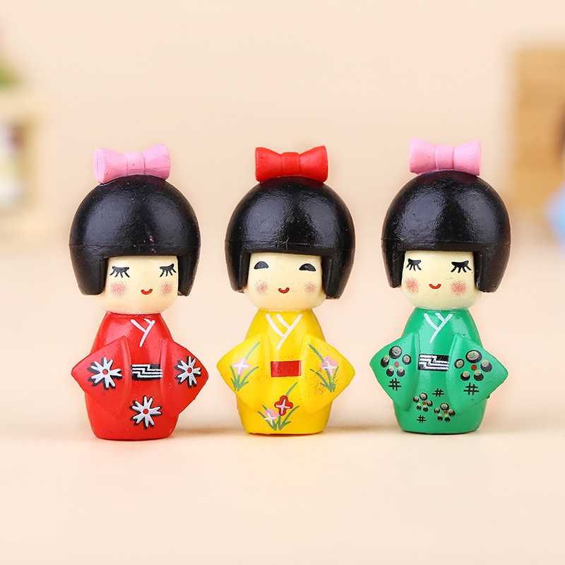 Patung Gadis Jepang Lucu Baru  - Bonsai Gardenia ulasan dan harga