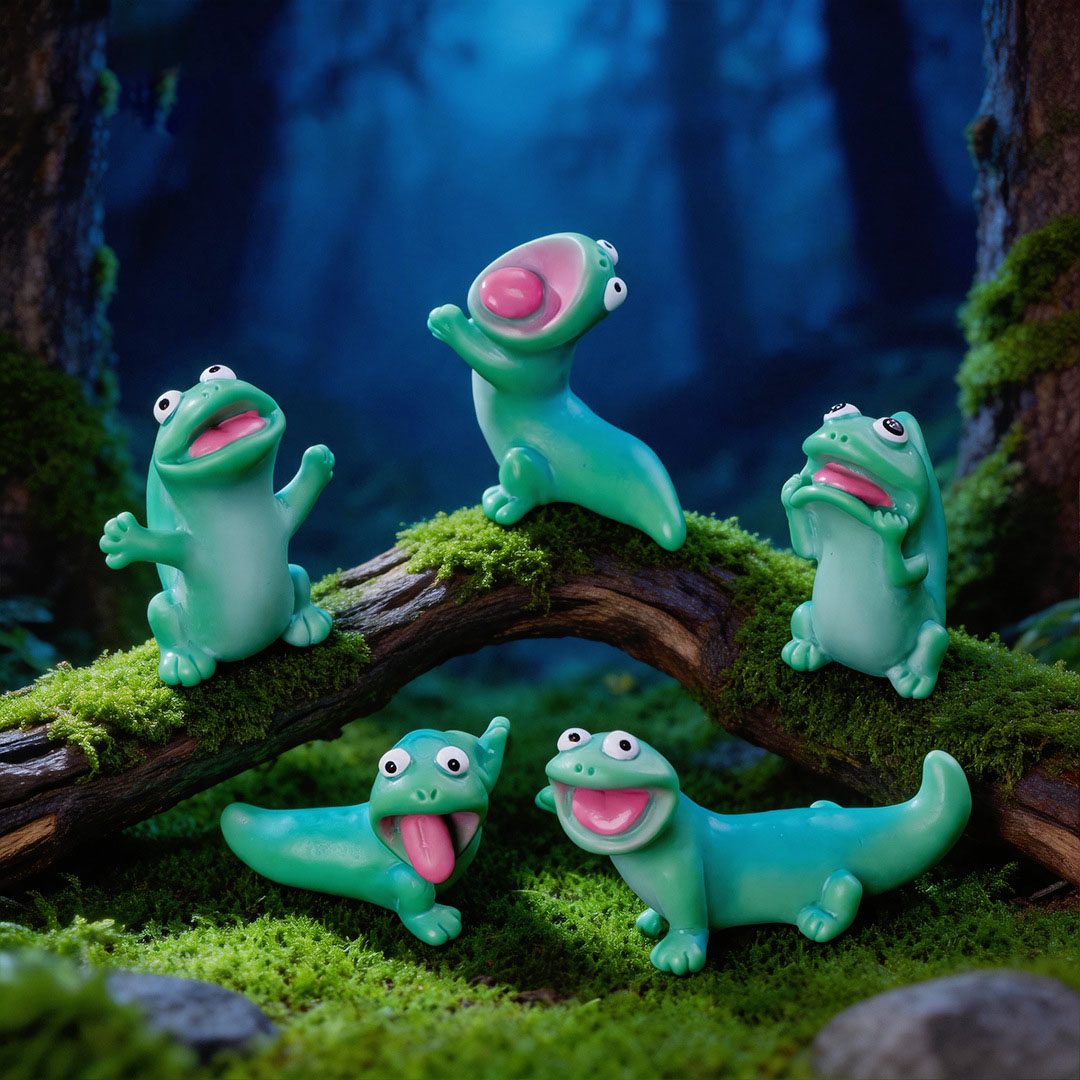 5 Buah Figur Miniatur Kerajina - Bonsai Gardenia ulasan dan harga